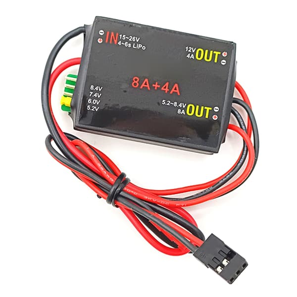 UBEC-8A 2S-6S 6-36V BEC UBEC 8A/16A 5.2/6.0/7.4v/8.4v Servo Separat Strøm null - UBEC 8A 4A