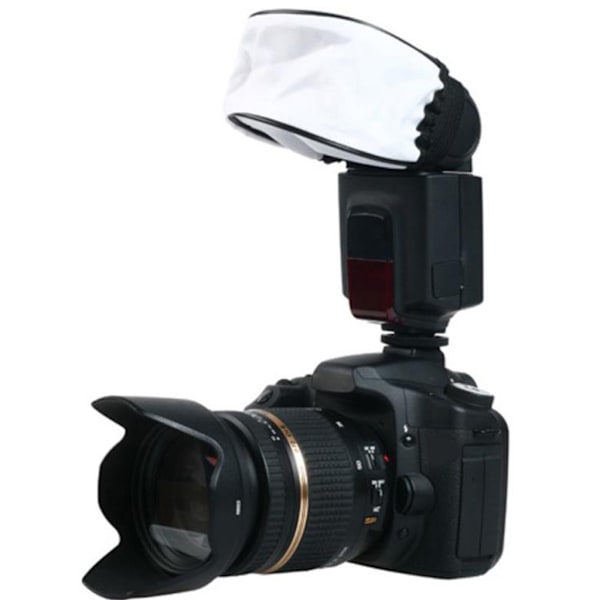 Universal Softbox-diffusor för DSLR-kameror, blixtljus, snabbbelysning, mini, bärbar, lätt