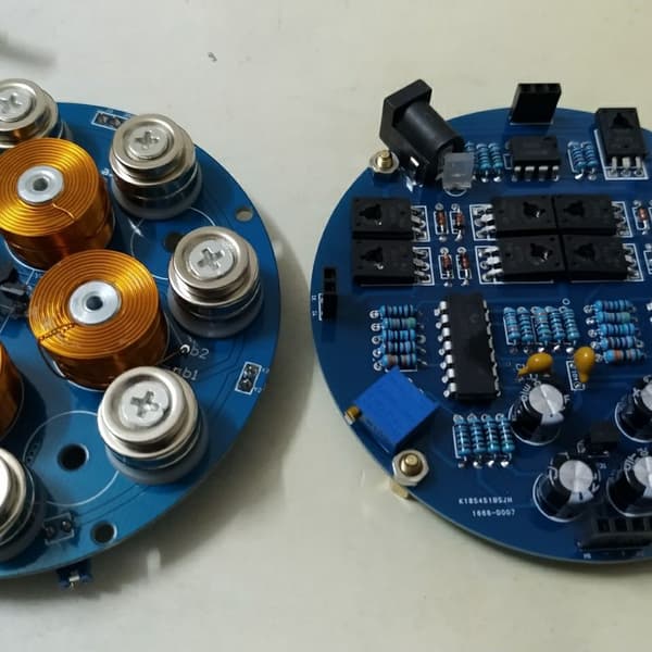 Magnetisk Levitation Modul Magnetisk Levitation Kit DIY Display Platform Modul null - 0.3kg