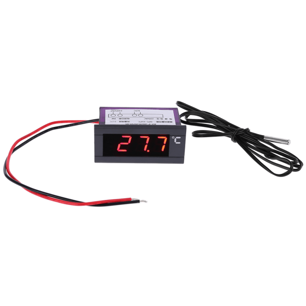 Digital Inbyggd Termometer Kylskåp Frys Temperaturdisplaypanel