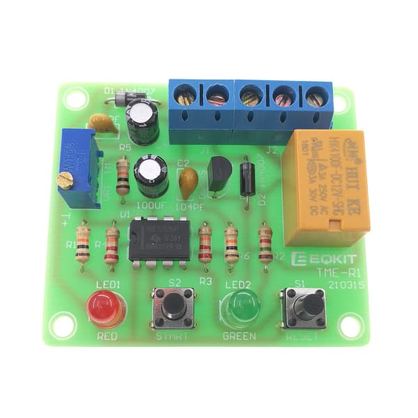 1 sæt DIY timer-kit modul analogt elektronisk tilbehør DIY timer-dele multifunktionelle enkle elektroniske DIY timer-kits