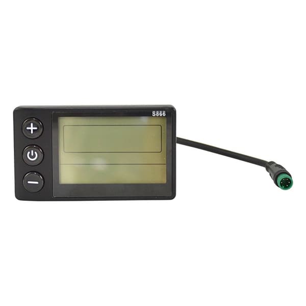 Elektriska Cyklar LCD S866 Display 24V 36V 48V Elcykel Intelligent Kontrollpanel Display Elektrisk Scooter null - Type A