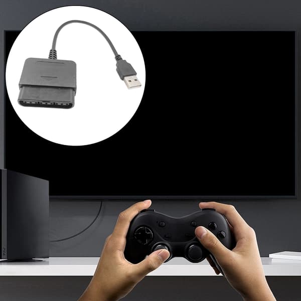 Gaming Tilbehør Konverter Kabel Controller Adapter Tilslut til Konsol null - PS3 one out two PS2