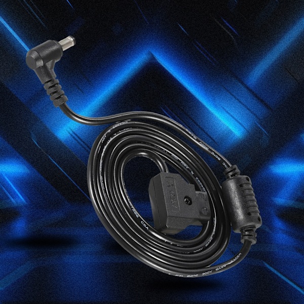 D-Tap Han till Höger Vinkel DC2.5mm Kabel för Bmcc BMPC Kamera Strömledning