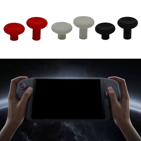Rocker Caps Grips Stick Cover For Legion go Controller Spillkonsoll Black