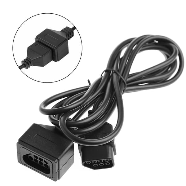 1.8M/6FT Forlængerkabel til Klassisk Mini NES Spilcontroller
