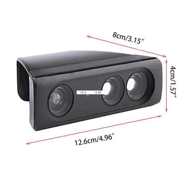 Super Zoom vidvinkelobjektiv sensorområde-reduktionsadapter til XB 360 Kinect