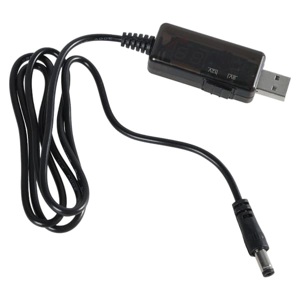 USB til DC-adaptere 5V 9V12V opladningskabel strømkabeladapter til routerhøjttaler null - Adjustable 9 12V lin