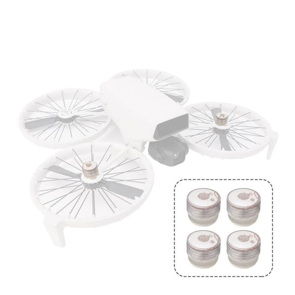Mini Strobe Antikollisjonslys for FLIP Droner Ideell for Nattflyvninger 4 pcs