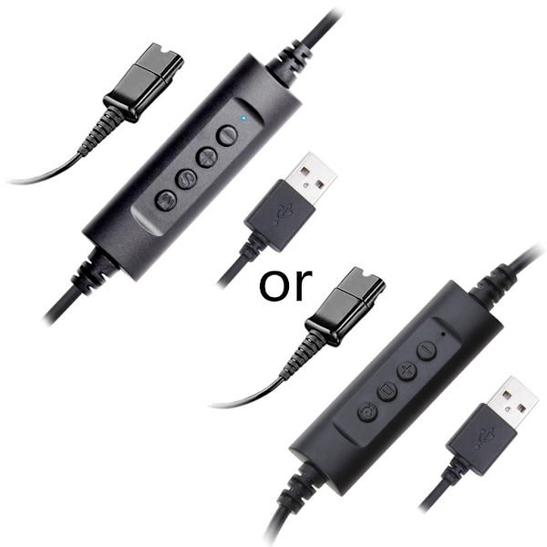 USB-QD Headsetkabel Headset Snabbkopplingssladd Adapterutbildningskabel