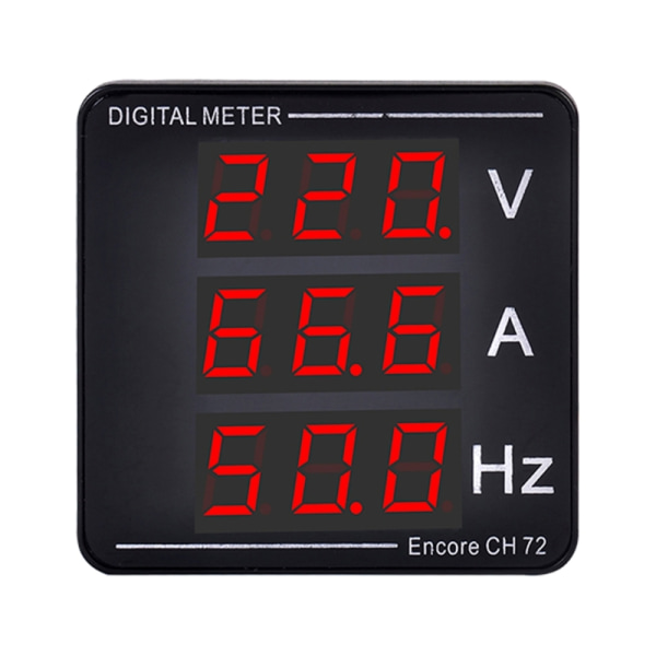 Högpresterande Digital Voltmeter Amperemeter Panel AC50-500V 1-120A LED-skärm