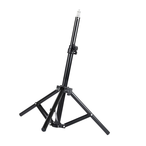 Studio Lysstativ Professionelt Aluminium Justerbart 38cm 70cm Robust Base Opsætning