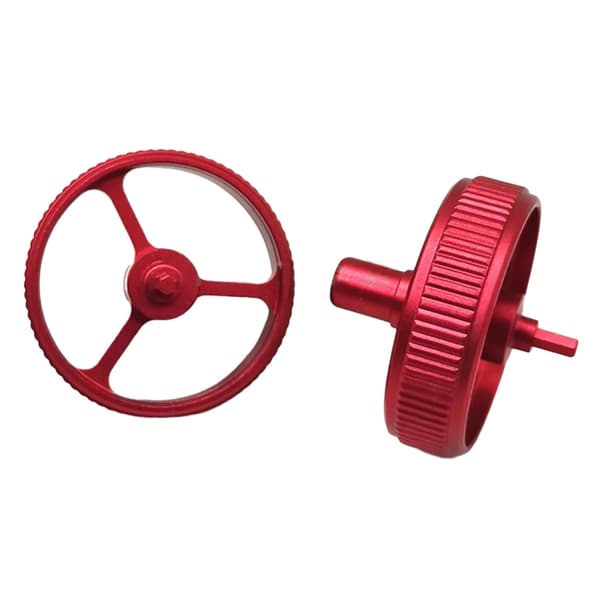 Muse Scrollhjul Remsskive til GPROWireless GproX Superlight 2DEX Mus Aluminium Legering Rullehjul Rose gold
