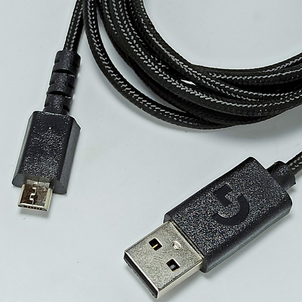 Ny USB-laddningskabel/Sladd/Tråd för G913 G913TK Tangentbord 79'' Flätad