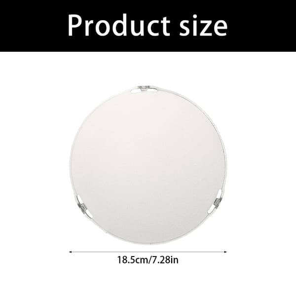 Fotografisk lampeskærm Flash Diffuser Cover Studio Lys Blødgør Reflektor til Fotografi Video Hjem Fyld Lys