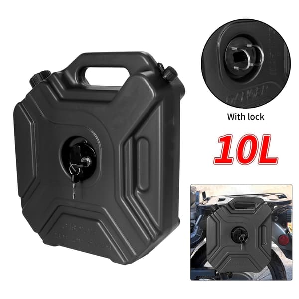 Sidolåda 10L Bränsleförvaring Med Låsbart Lock För Motorcykel ATV Trail Ridings Blue