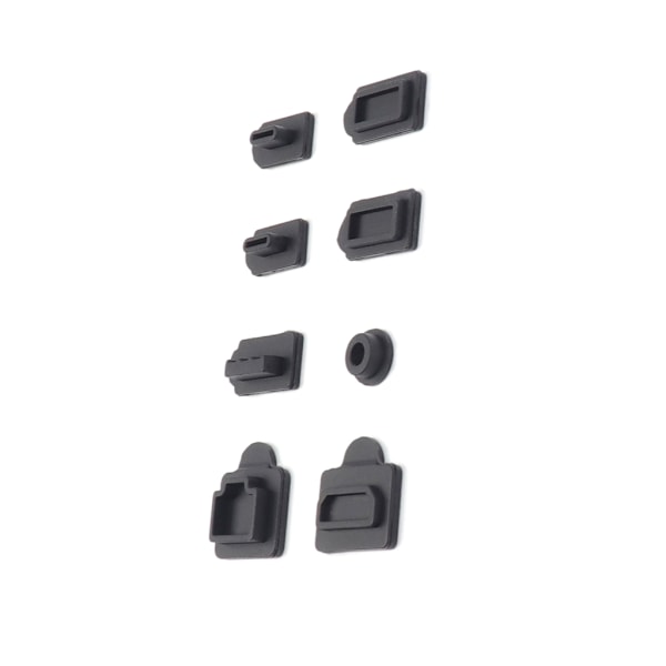 8-pack Dammskydd i Silikon för Speltillbehör Skydda Din Enhet från Damm & Smuts för PS5Slim