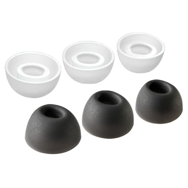 Ørepropper Øretupper Oppgraderte knopper 3 par erstatningsørepropper for RM Buds Air 2/3 White