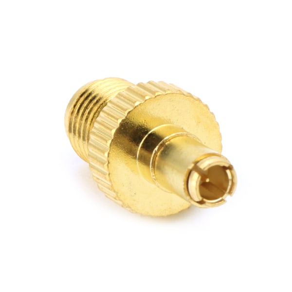 5 st SMA Hon till TS9 Han RF-kontakt Koaxialadapter Rak Guldpläterad