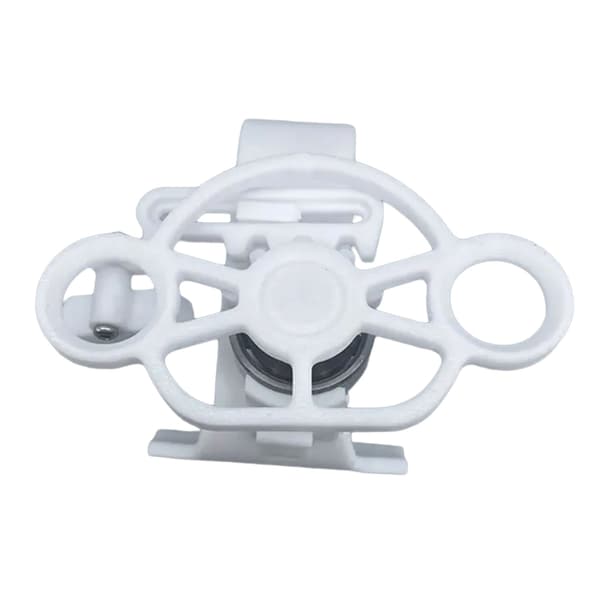 Racerbilrat Controller Udskiftning Racerbilrat til Trådløs Spilcontroller Mini Rat Controller White