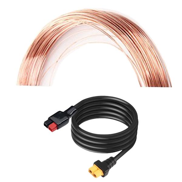 XT60 til Andersons Adapter 30A XT60 til Solcellekabler til Power Stations 2m