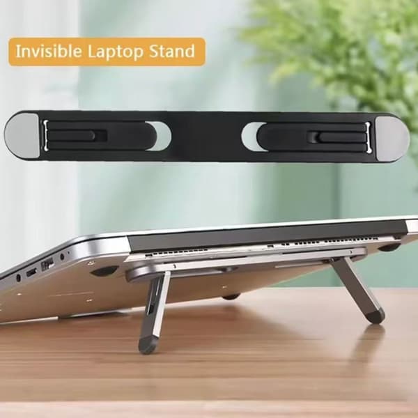 Bärbart laptopstativ Vikbart stöd Notebookstativ Dator Laptophållare Kylfästen Höjare Laptoptillbehör