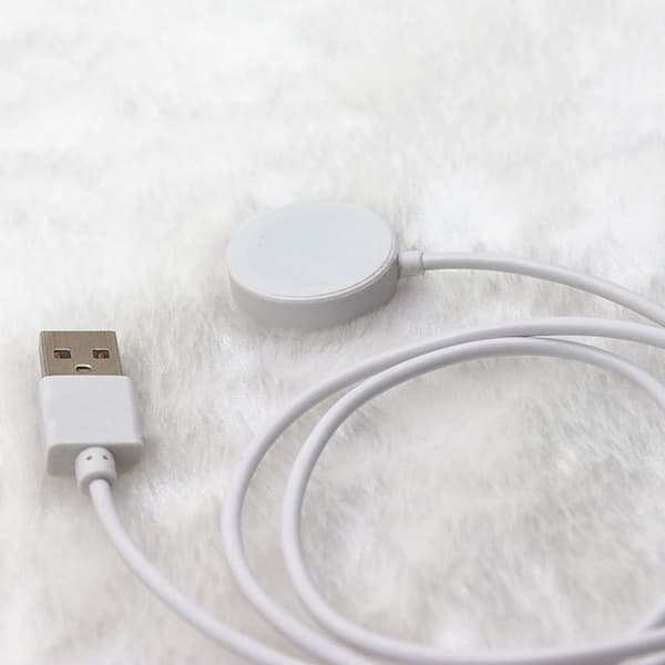 USB Laddningskabel Adapter Säkerhetsladdningsbas för DT7/DT100 Klocka White