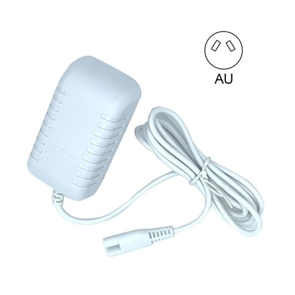 To-pin lader strømadapter 3V for Waterpik WP360 WP450 WP450EC WP462EC White US