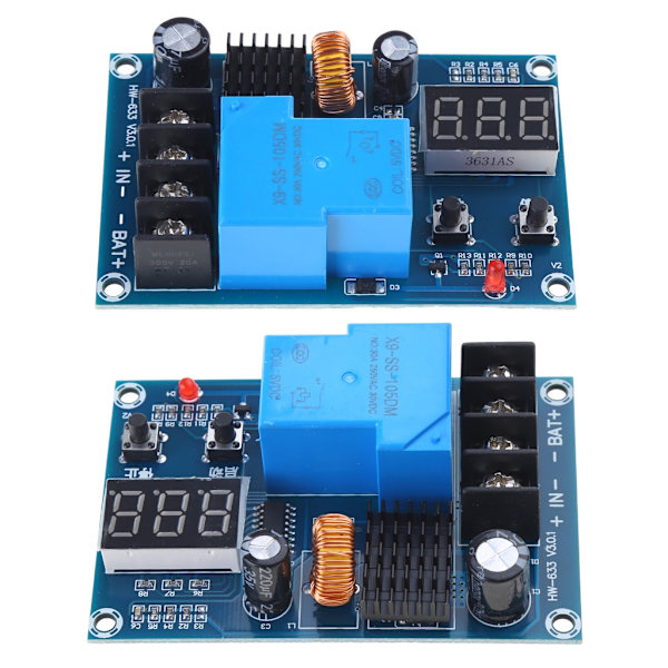 Batteriladdningskontrollmodul 6-60V Litiumbatteriladdningskontrollmodul
