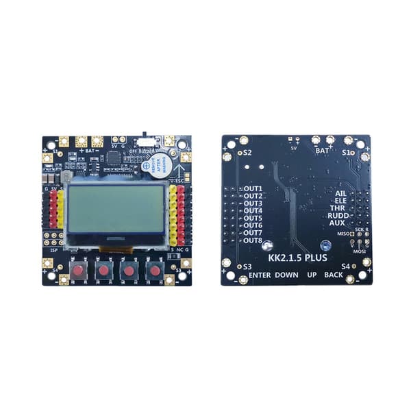 KK2.1.5 PLUS KK2 Flight Control Board Understøtter Forskellige Flykonfigurationer