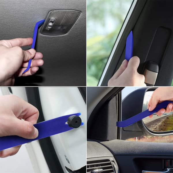 Fjernelsesudstyr til bilstereo med flere formål med komfort og letvægtsdesign Blue