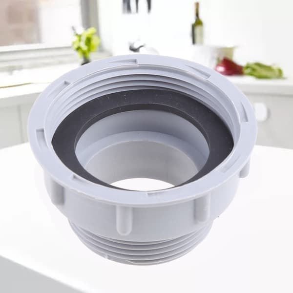 Professionel Køkken Silke Vask Adapter Reducer Afløbsrør Samling Fitting Gevind Slange Connector Tilbehør B