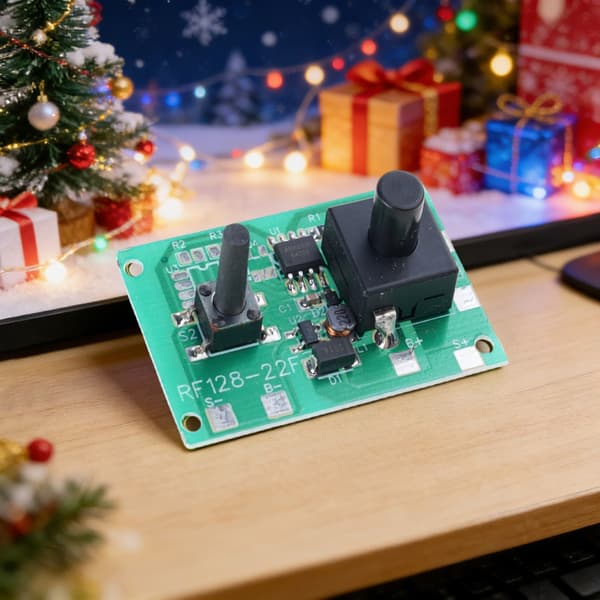 1,2V solcellelyskontrollkort med bryter og 8 moduser for DIY-prosjekter 3pcs