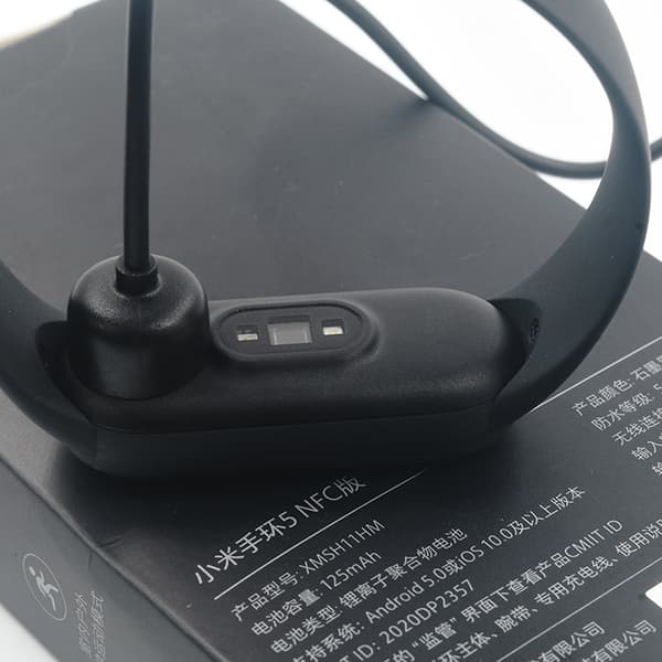 Magnetisk strömadapter laddningskabel bärbar adapter för Mi Band 5 armband