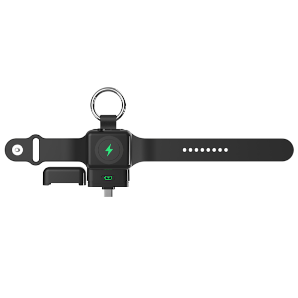 Smartwatch Laddare Stabil Dockningsstation Fäste för -Apple Watch 1 2 3 4 5 6 Laddningskabelhållare Strömadapterbas Gray