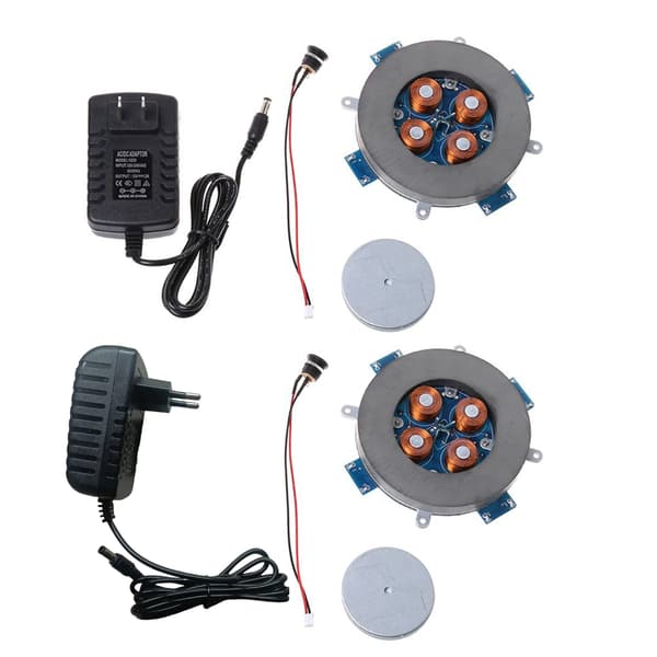 Magnetisk levitasjonsbevegelse DIY-sett 500g bærende modulsett med LED-lys null - U.S. regulations