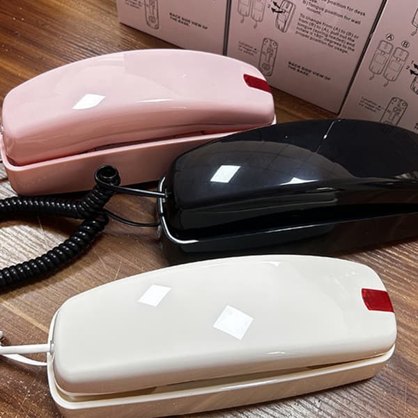 Standard Design Kablet Fasttelefon Store Opplyste Knapper Høy Lyd for Eldre Brukere Pink