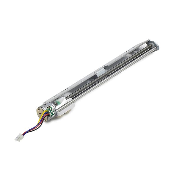 Lättvikts MicroSlide med 15 mm stegmotor 123 mm rörelse hög noggrannhet