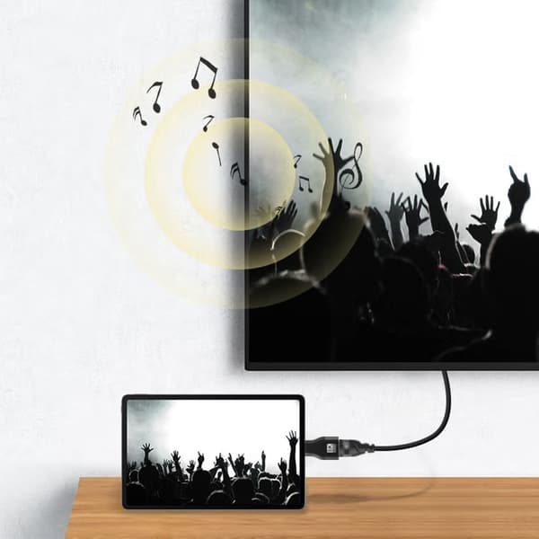 Computer 8K Mini Adapter Converter DP til Mini DP Han til Hun Kabel Forlænger