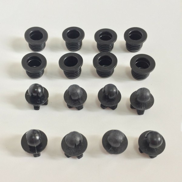 10 Par DIY Högtalargallerfästen Kit Guider Sats Spännen Knappar Fästen