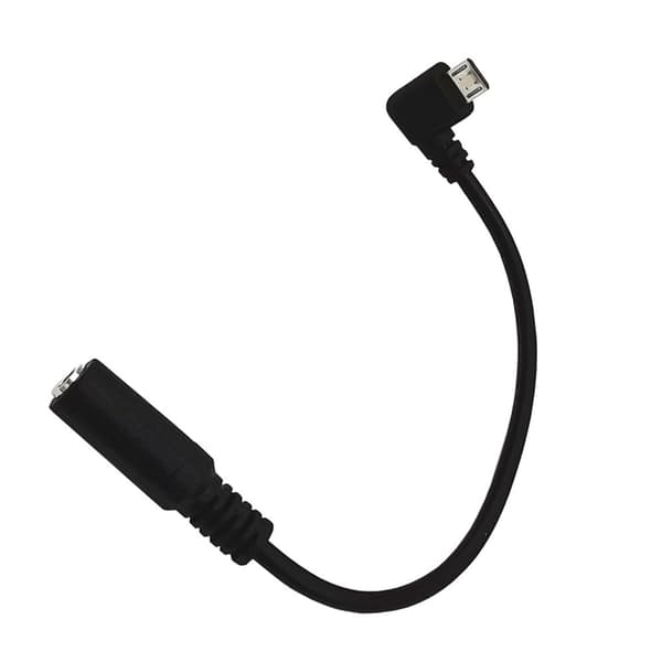 Micro USB til 3,5 mm Jack Audio Adapterkabel Mini Han til 3,5 mm Hun Konverter