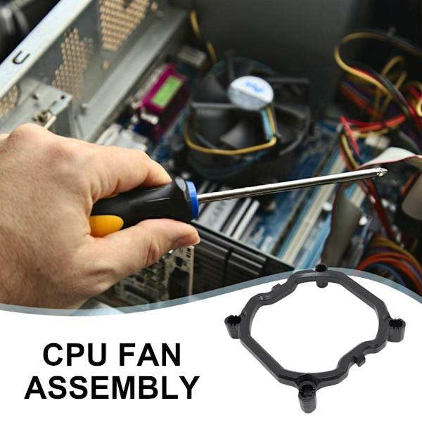 Professionel CPU-køler Installationsbeslag Til 1151 1150 1155 1156 2011 null - Bracket plastic back