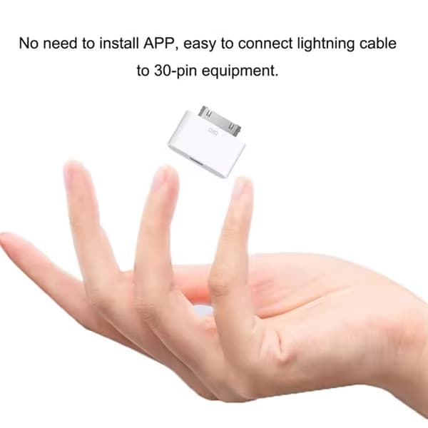 30-pin til USB C 8-pin 8-pin datasynkroniseringsadaptere for utdaterte enheter, plug and play