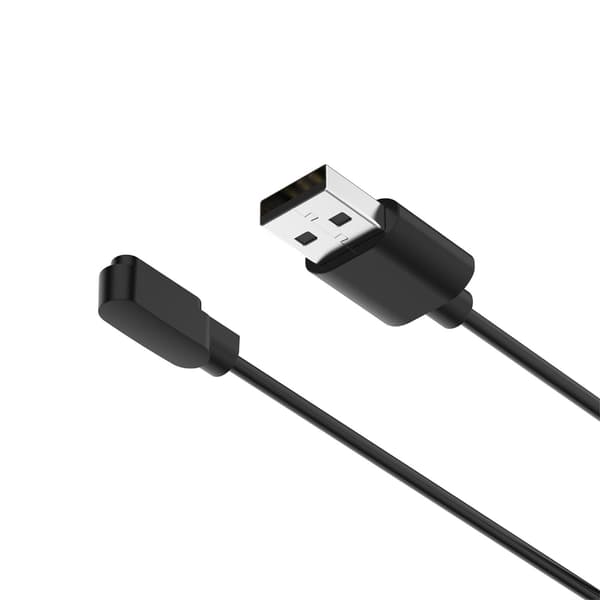 USB-opladerkabel 1M til Haylou-Solar LS05 ur batteridock 1M USB-kabel