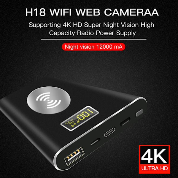 Multifunktionell Powerbank för Mobiltelefon 12000mAh för Android/iOS Enheter Portabel 32g