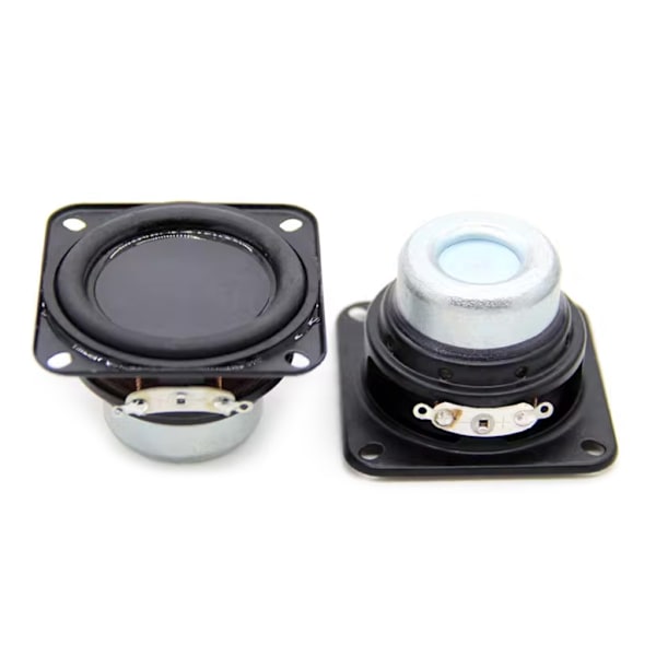 2 st 47mm Full Range Högtalare 4 Ohm 15W Bärbar Högtalare Ljud Hemmabio