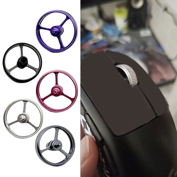Musehjulruller for GPRO Wireless GPROX Superlight-mus Silver