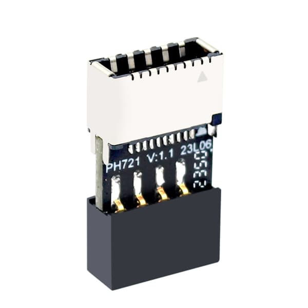 Hovedkort USB2.0 9PIN til Type-C TypeE 20Pin Hunn Adapter Effektiv og Robust