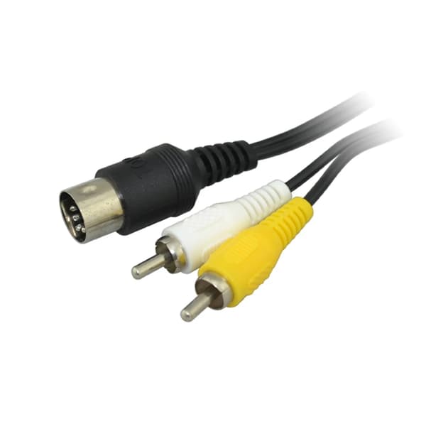 1 Standard AV-kabel RCA-forbindelseskabel 1,8 meter