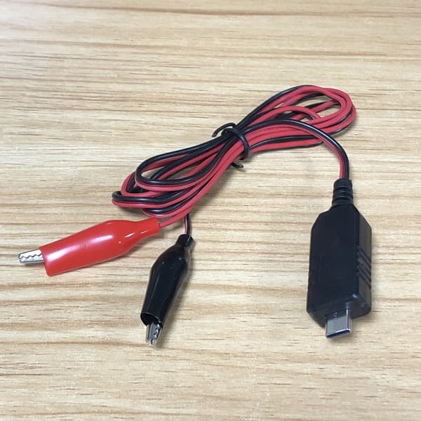 AA AAA Batteri Eliminator USB C 5V til 3V Step-down Clip Kabel til Spil Legetøj Ventilator